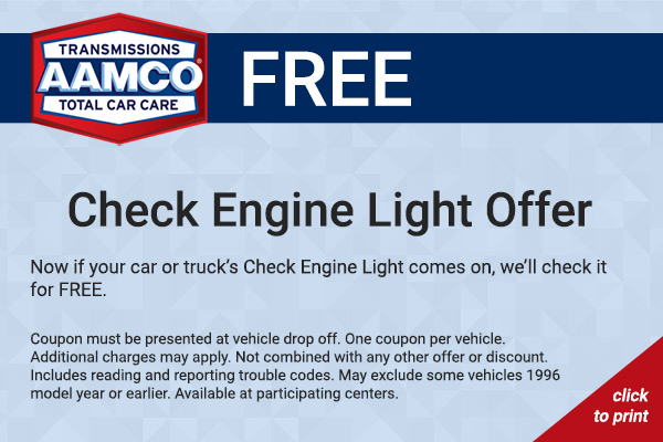check engine light coupon